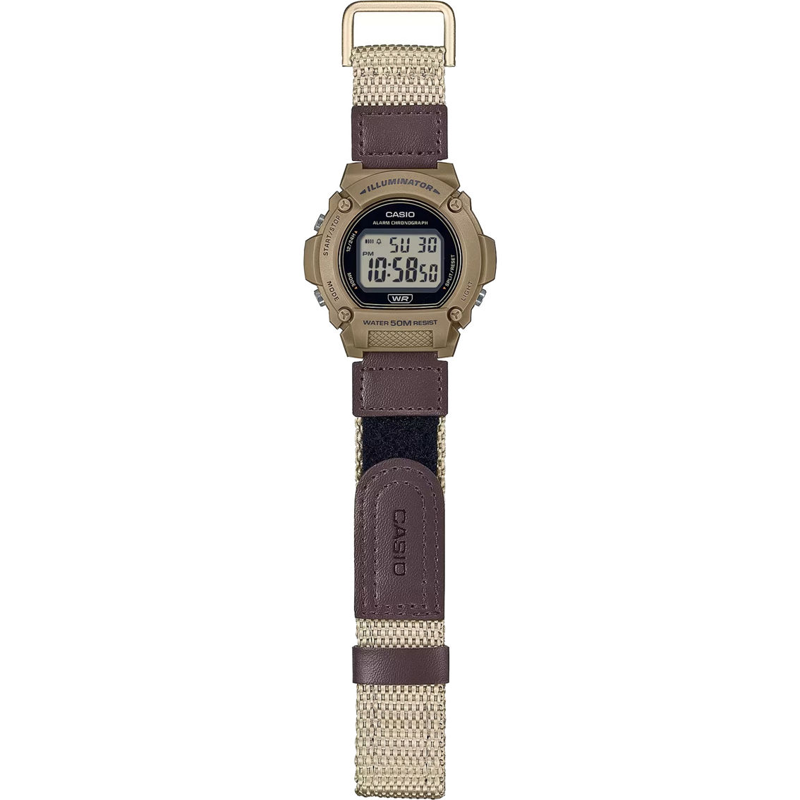 Casio G-Shock Men's Brown Digital Watch W219HB-5AV - Image 2 of 2