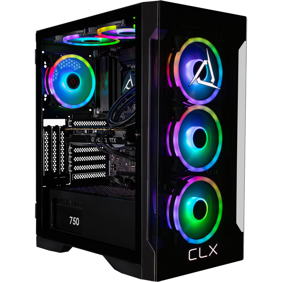 CLX Set Intel i9 32GB RAM GeForce RTX 4070 SUPER 1TB NVMe SSD 4TB HD Gaming Desktop - Image 2 of 8