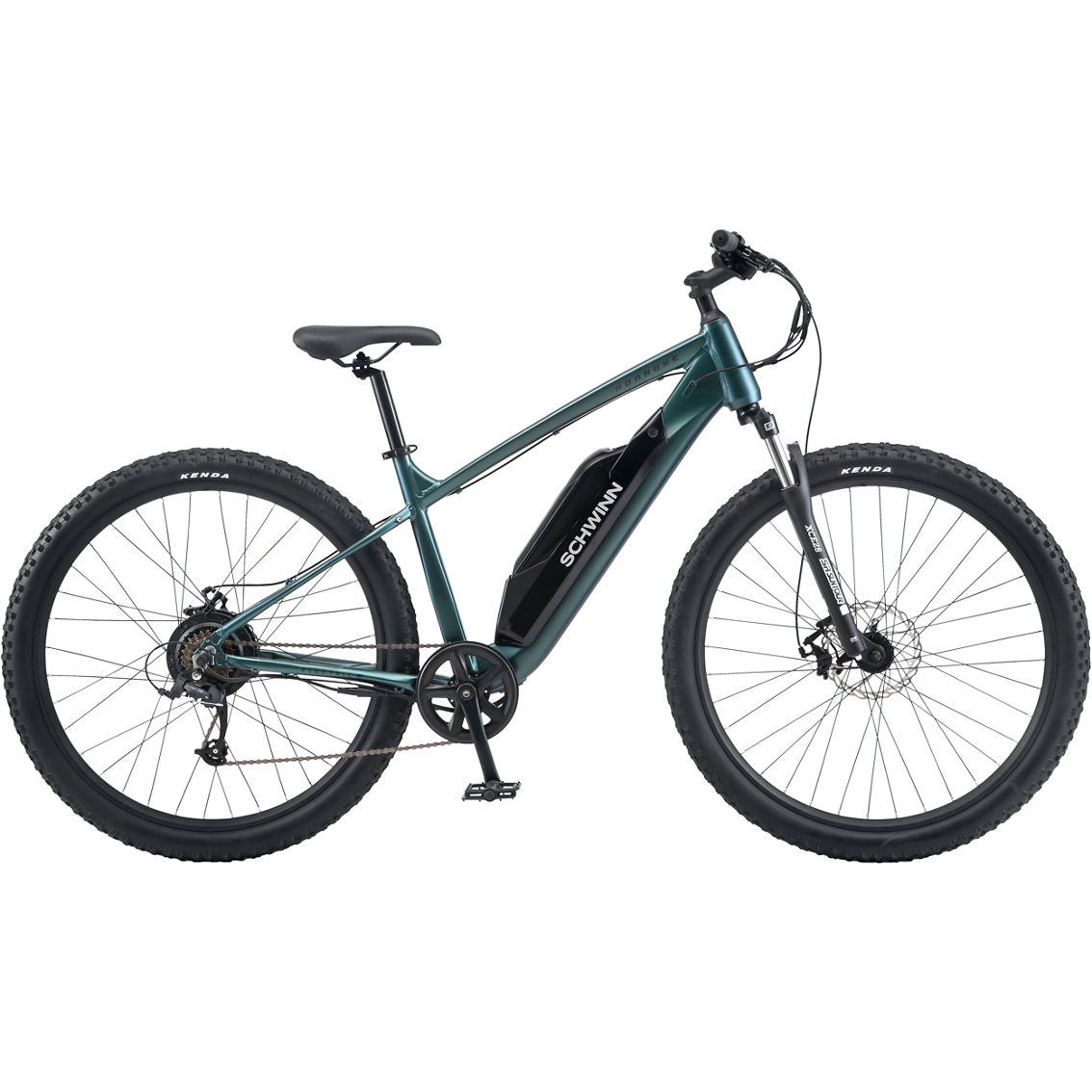 Schwinn Adult 29 in. 7-Speed Roanoke Electric Mountain Bike - Image 2 of 4