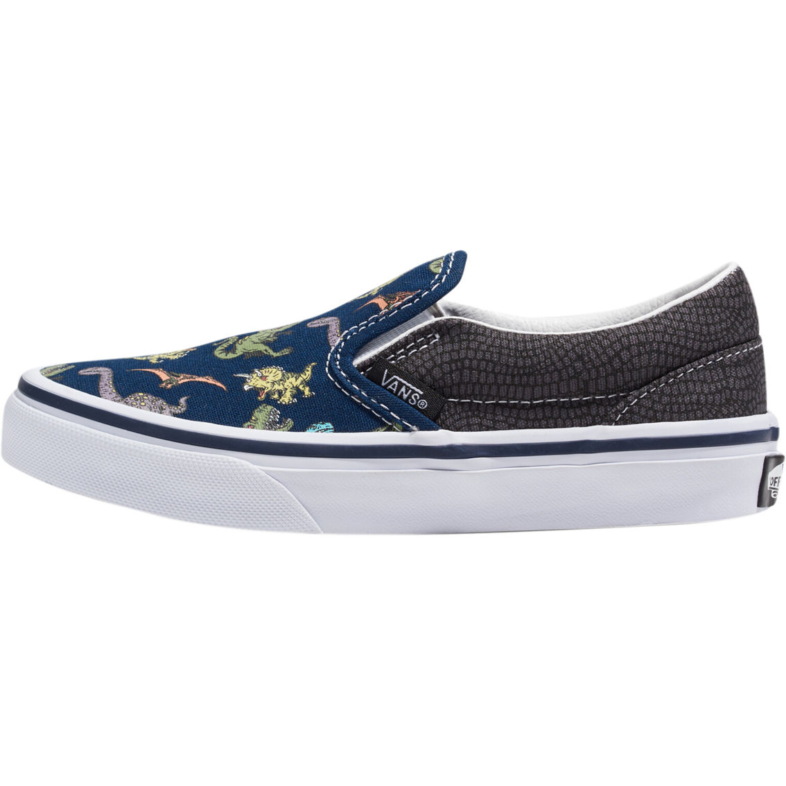 Vans Preschool Boys Classic Glow Dino Slip On Shoes - Image 2 of 5