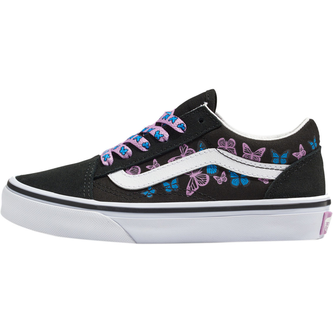 Vans Preschool Girls Old Skool Butterfly Kisses Sneakers - Image 2 of 5