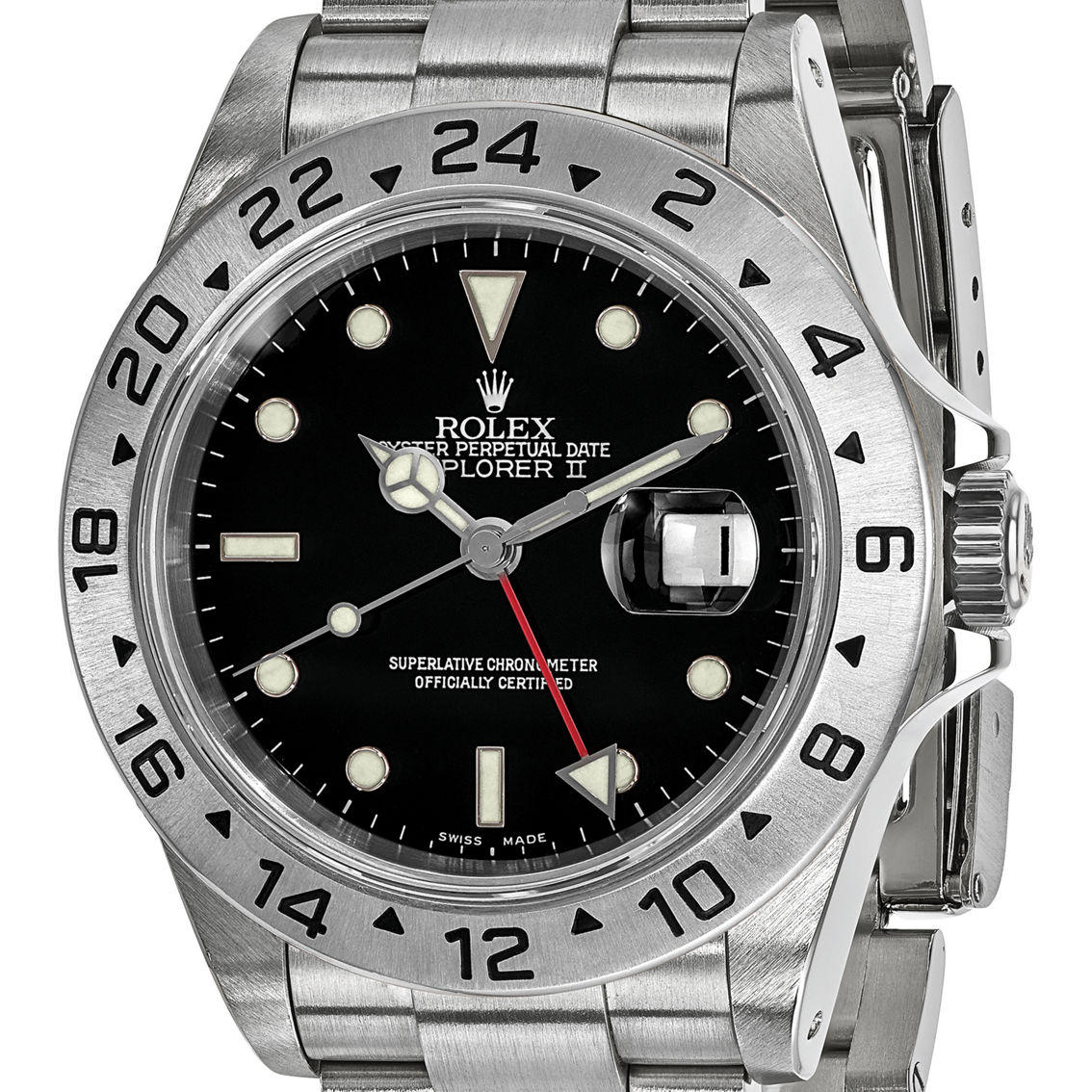 Rolex Men's Swiss Crown USA Independently Certified Explorer II Watch (Pre-owned) - Image 3 of 9