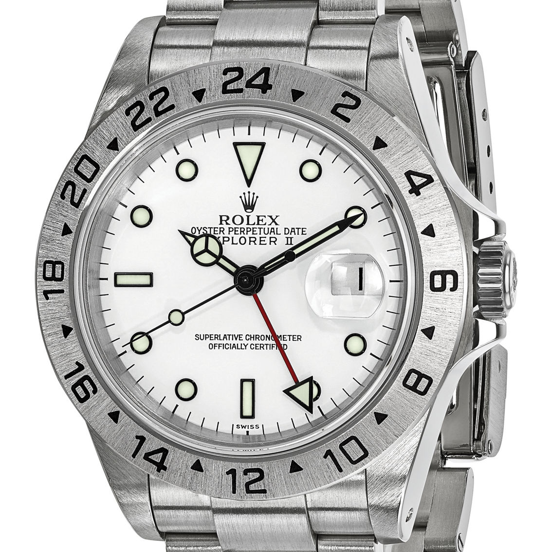 Rolex Men's Swiss Crown USA Independently Certified Explorer II Watch (Pre-owned) - Image 5 of 9