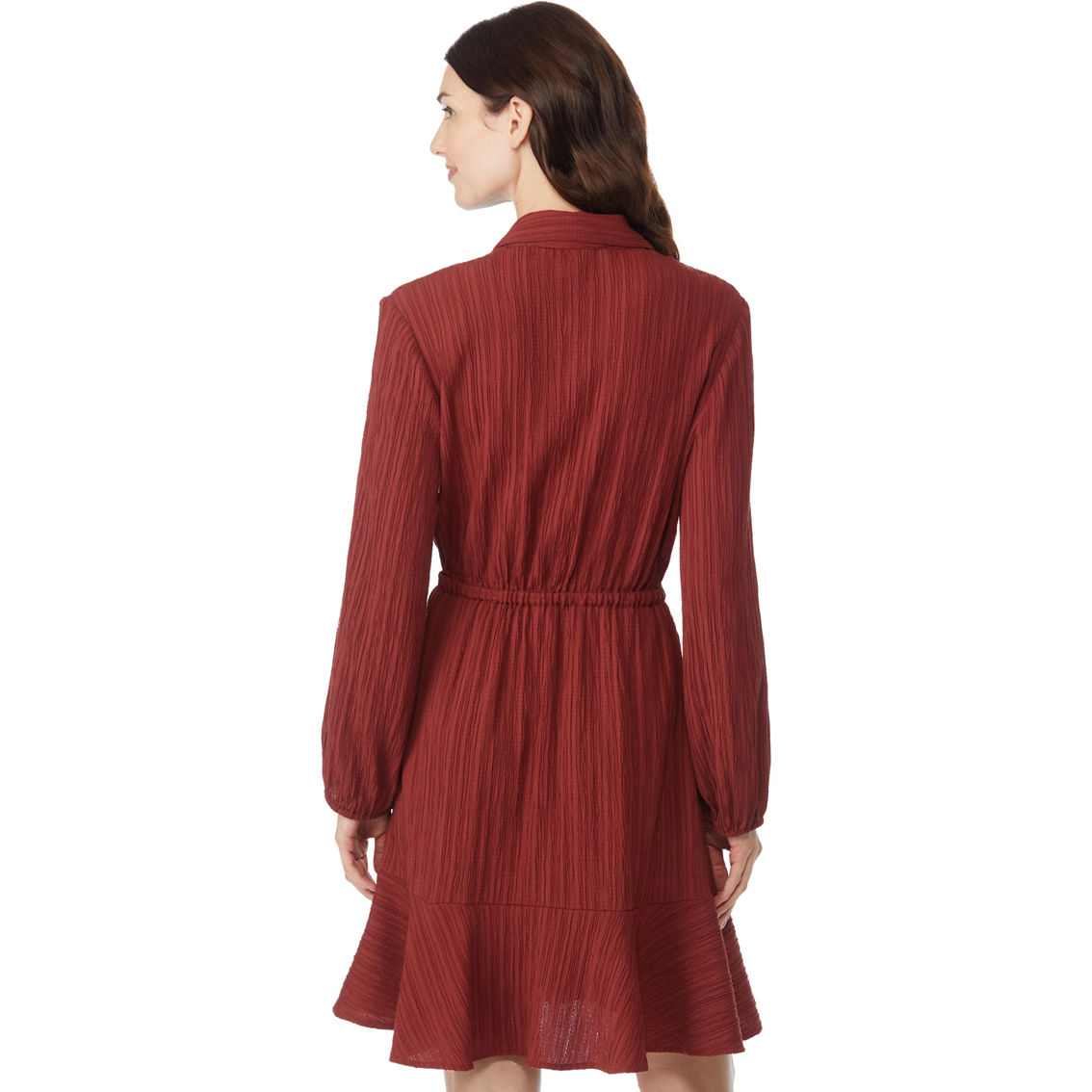 SOHO Emma & Michele Tie-Waist Shirt Dress - Image 2 of 3