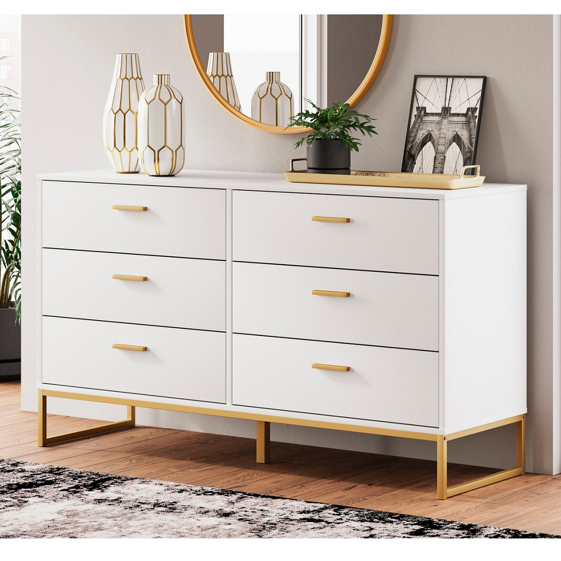 Signature Design by Ashley Socalle Ready-to-Assemble 6-Drawer Dresser - Image 6 of 8