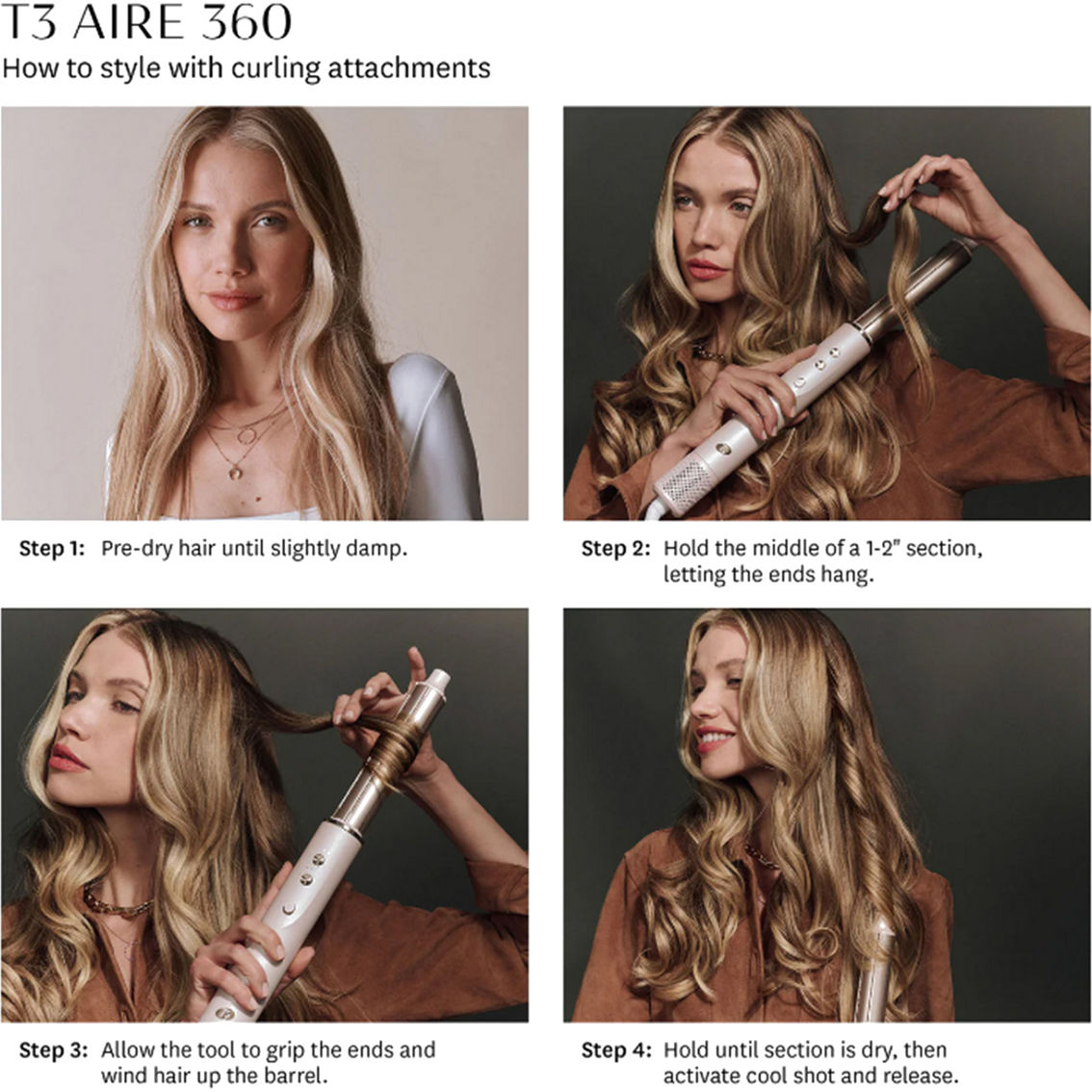 T3 Aire 360 Ceramic Air Styler Blowout Kit - Image 8 of 8