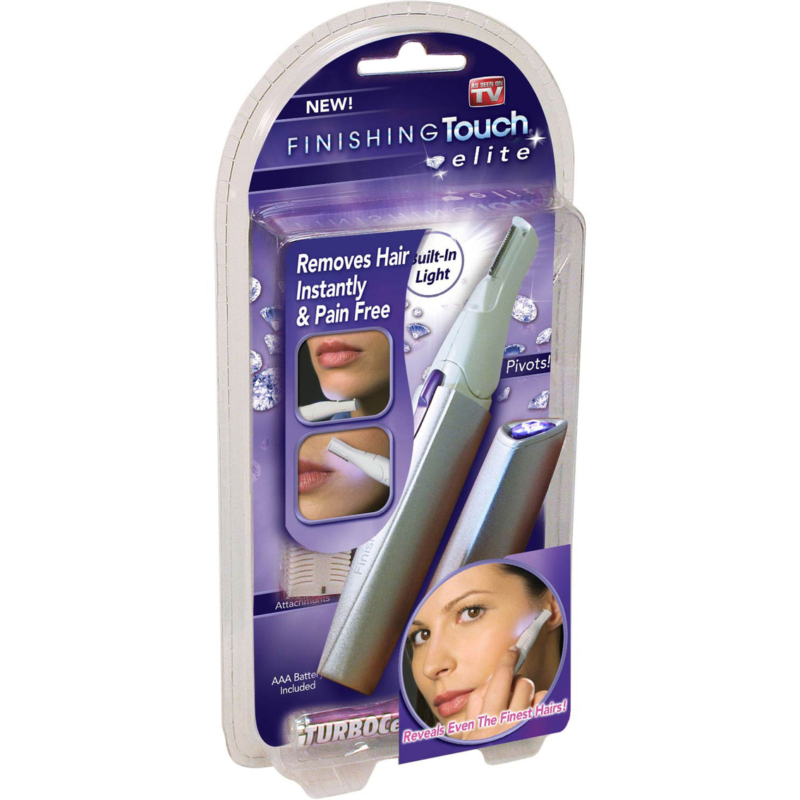 IdeaVillage Finishing Touch Elite Personal Hair Remover