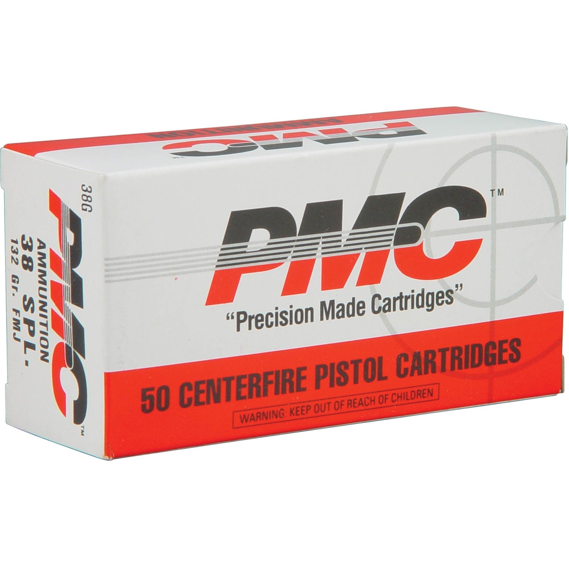 PMC Bronze .38 Special 132 Gr. FMJ, 50 Rounds