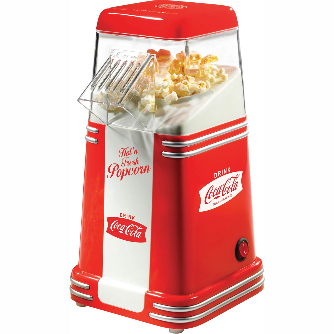 Nostalgia Electrics Coca-Cola Series Mini Hot Air Popcorn Popper