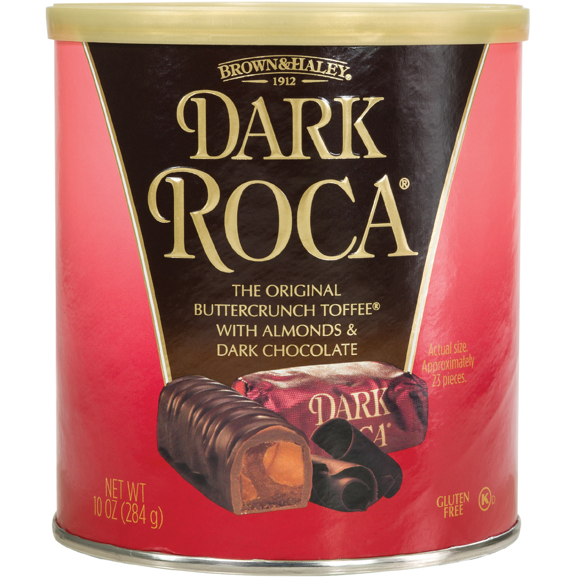 Dark Roca Buttercrunch Toffee Canister, 10 oz.