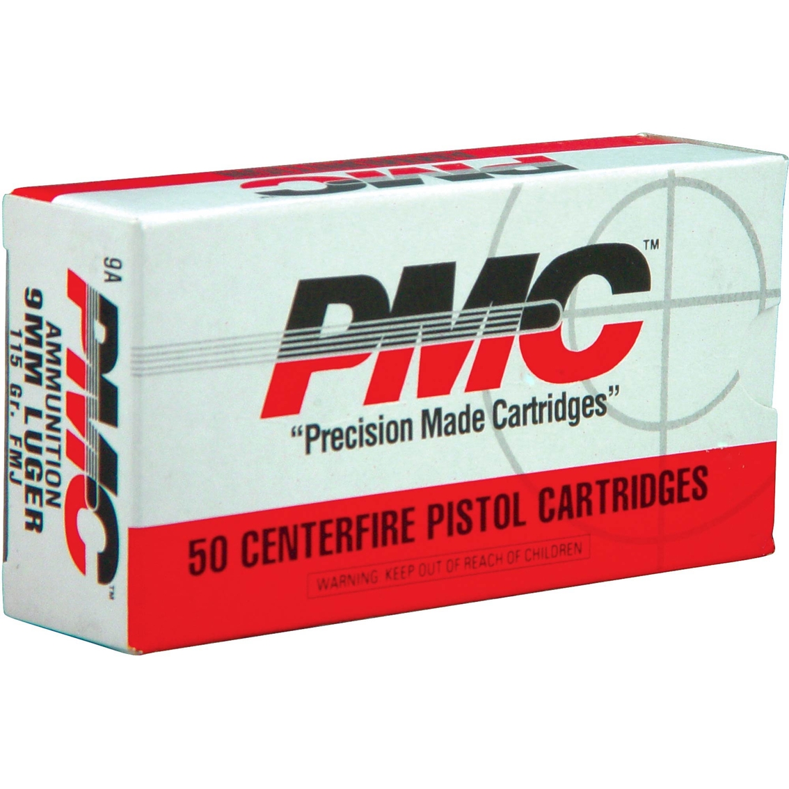 PMC Bronze 9mm 115 Gr. FMJ, 50 Rounds