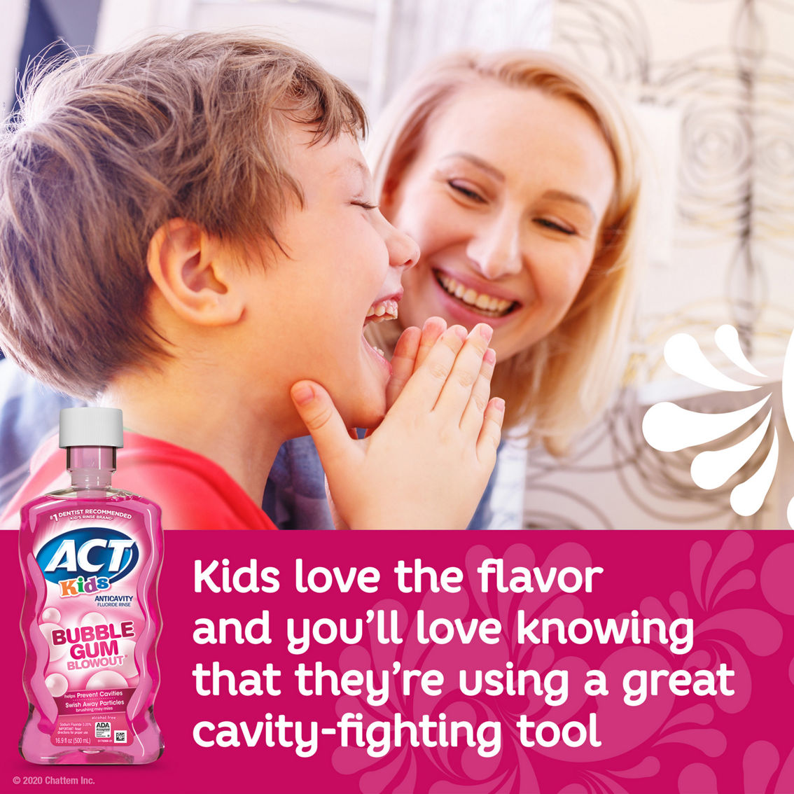 Act Kids Anti Cavity Bubble Gum Blowout Mouth Rinse 16.9 oz. - Image 4 of 4