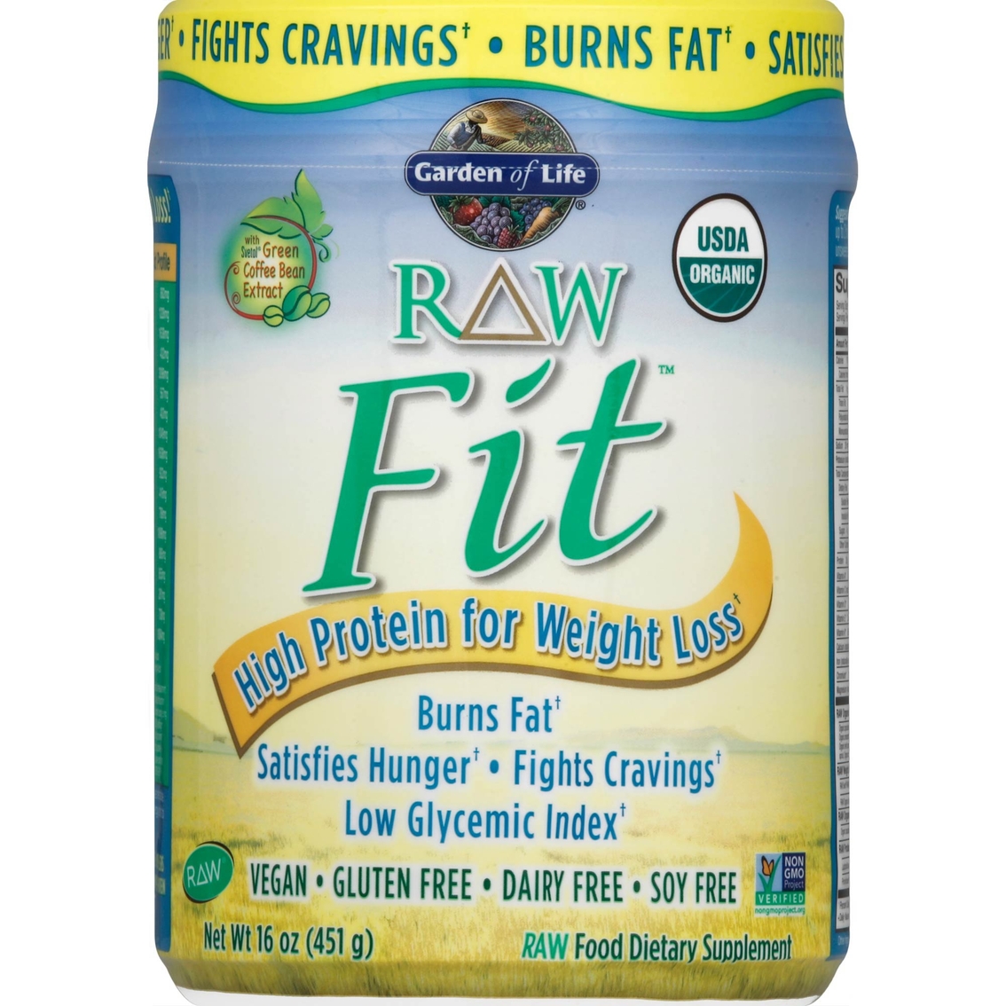 Garden of Life Raw Fit Protein 16 oz.