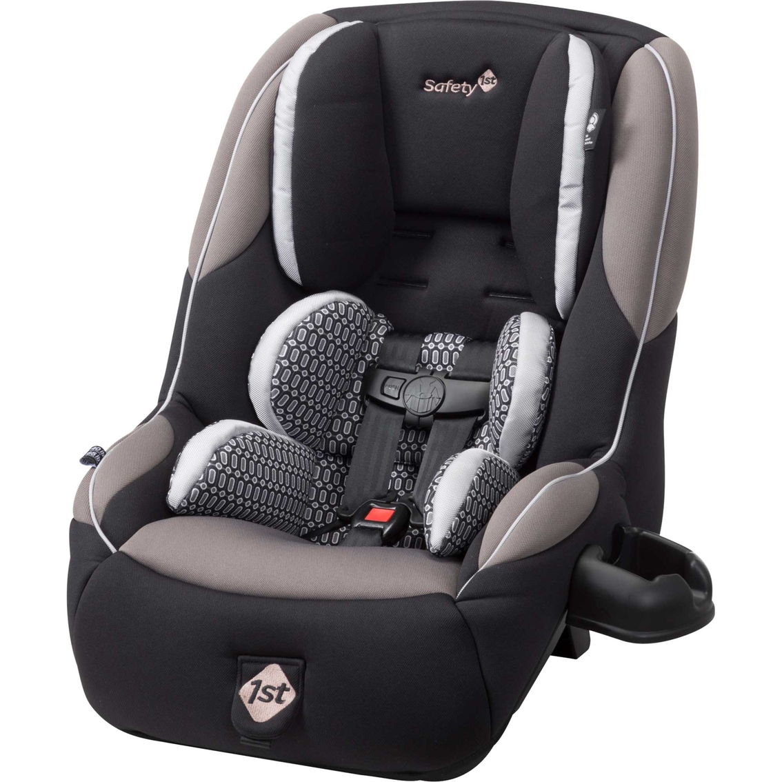 Safety 1st Guide 65 Air Convertible Car Seat, Chambers (Black, Espresso & Silver)