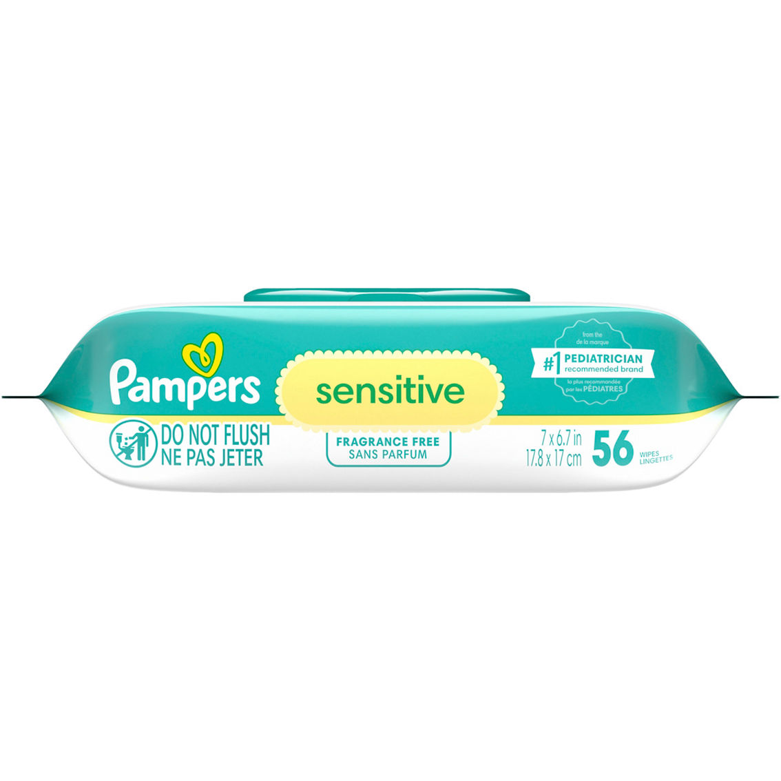 Pampers Sensitive Baby Wipes - Image 1 of 2