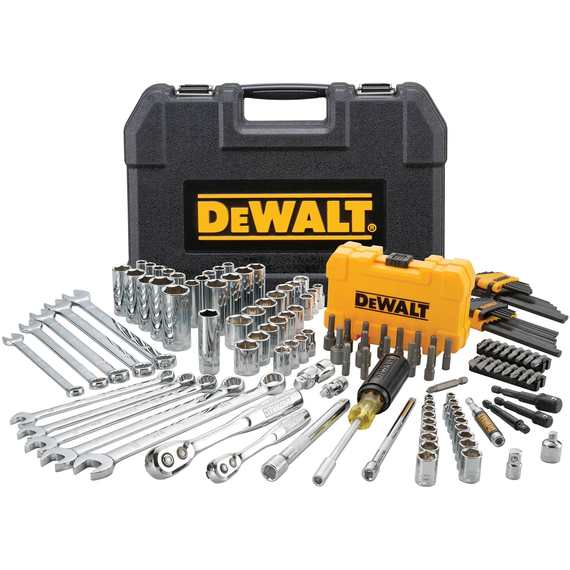 DeWalt 142 pc. 1/4 in. & 3/8 in. Drive Mechanics Tool Set - Image 2 of 4