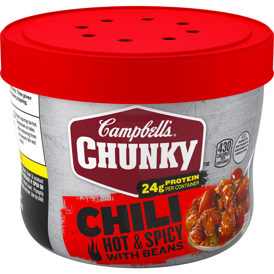 Campbell's Chunky Chili Hot & Spicy with Beans 15.25 oz.