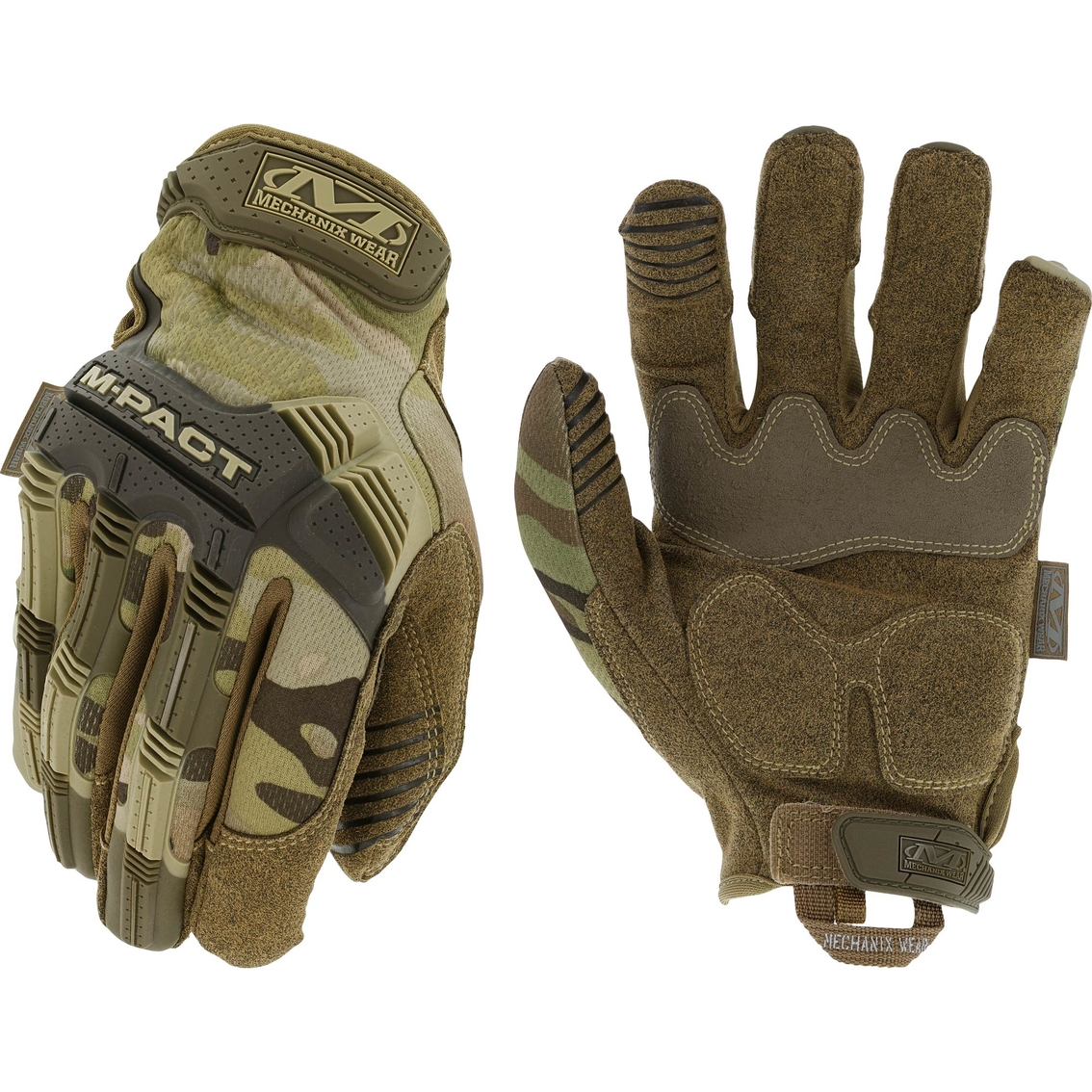 Mechanix Wear M-Pact MultiCam Impact Tactical Gloves