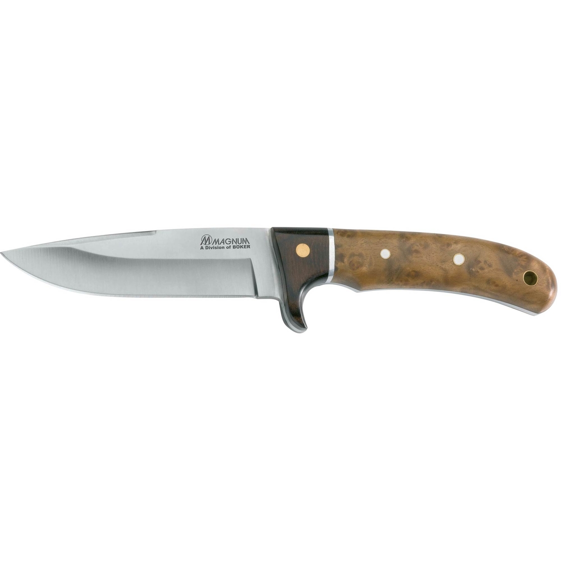 Boker Elk Hunter Rosewood/Root Wood Handle Fixed Blade Knife