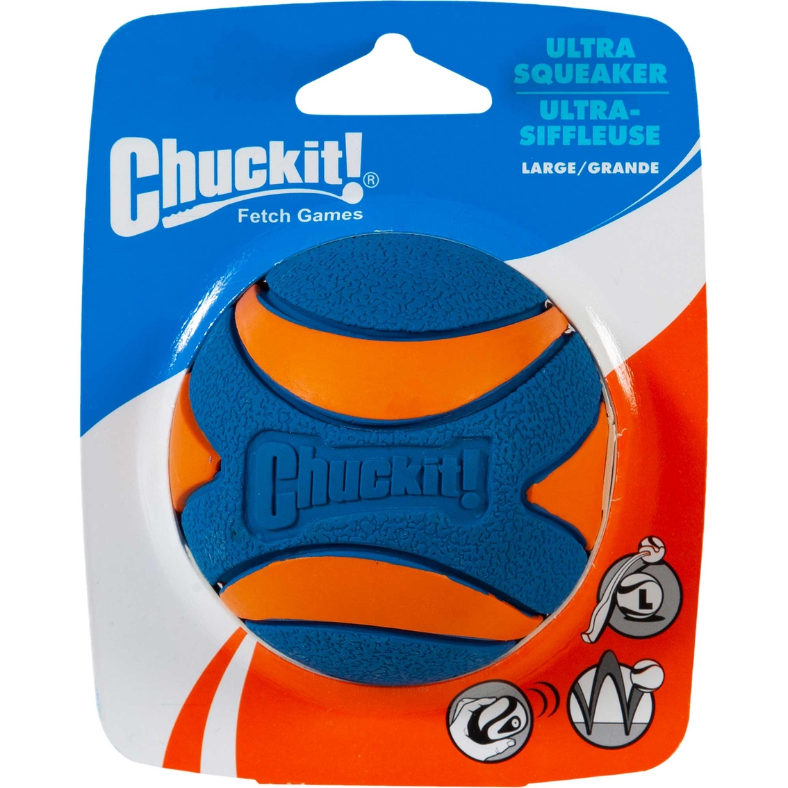 Petmate Chuckit! Ultra Squeaker Ball Large Dog Toy - Image 4 of 5