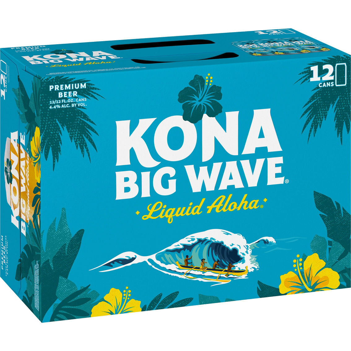 Kona Big Wave Golden Ale 12 oz. Cans 12 pk. - Image 2 of 2