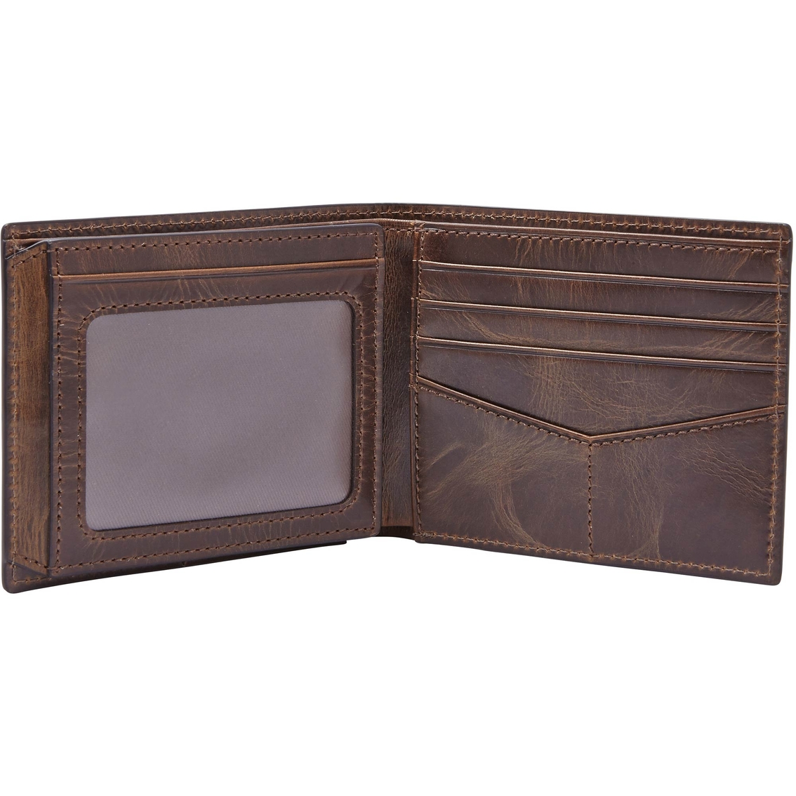 Fossil Derrick RFID-Blocking Flip ID Bifold Wallet - Image 2 of 3