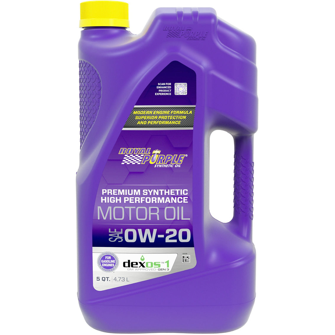 Royal Purple SAE 0W-20 High Performance Synthetic Motor Oil 5 qt. - Image 1 of 2