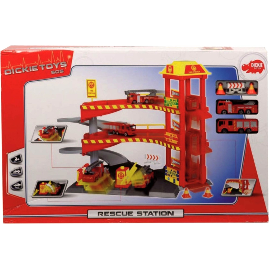 Dickie Toys Fire Station Playset - Image 2 of 3