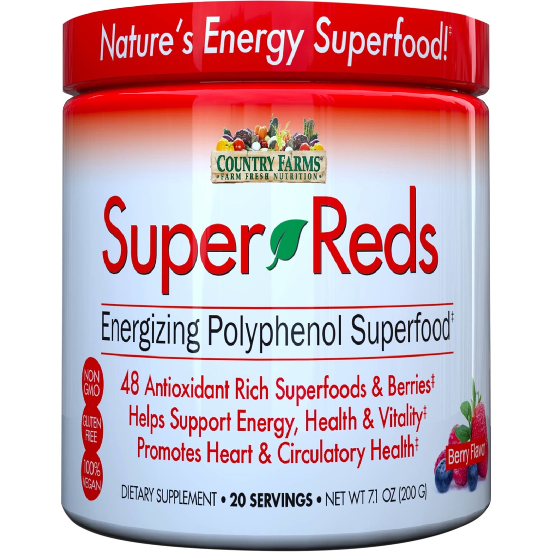 Country Farms Super Reds 20 Servings - Image 1 of 3