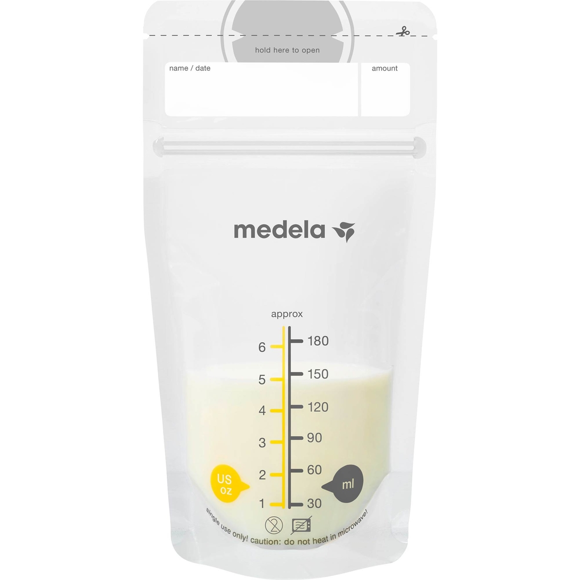 Medela Breast Milk Storage Bags 100 Ct. - Image 2 of 3