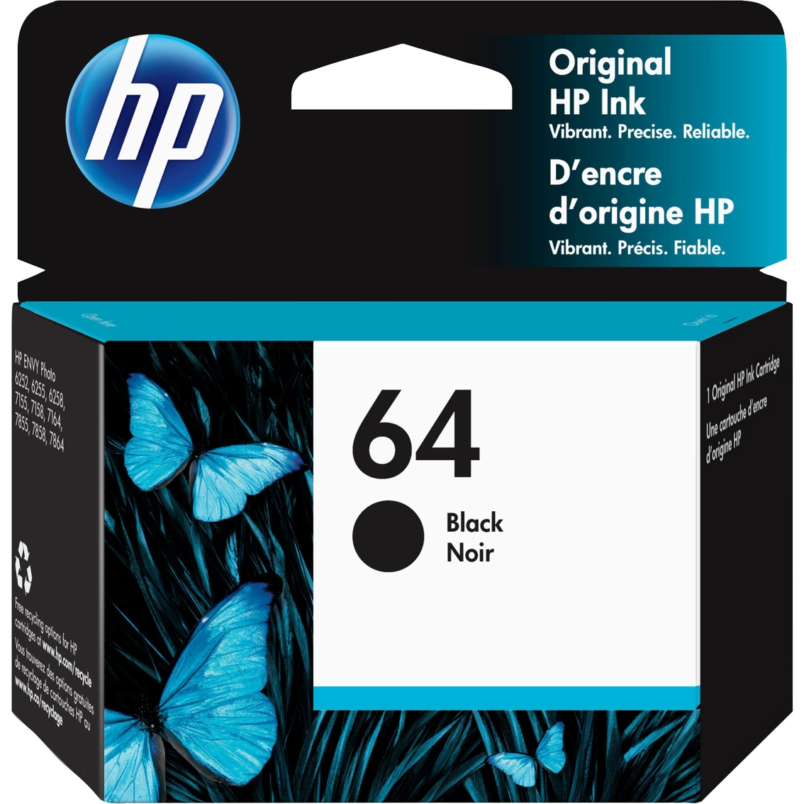 HP 64 Black Ink