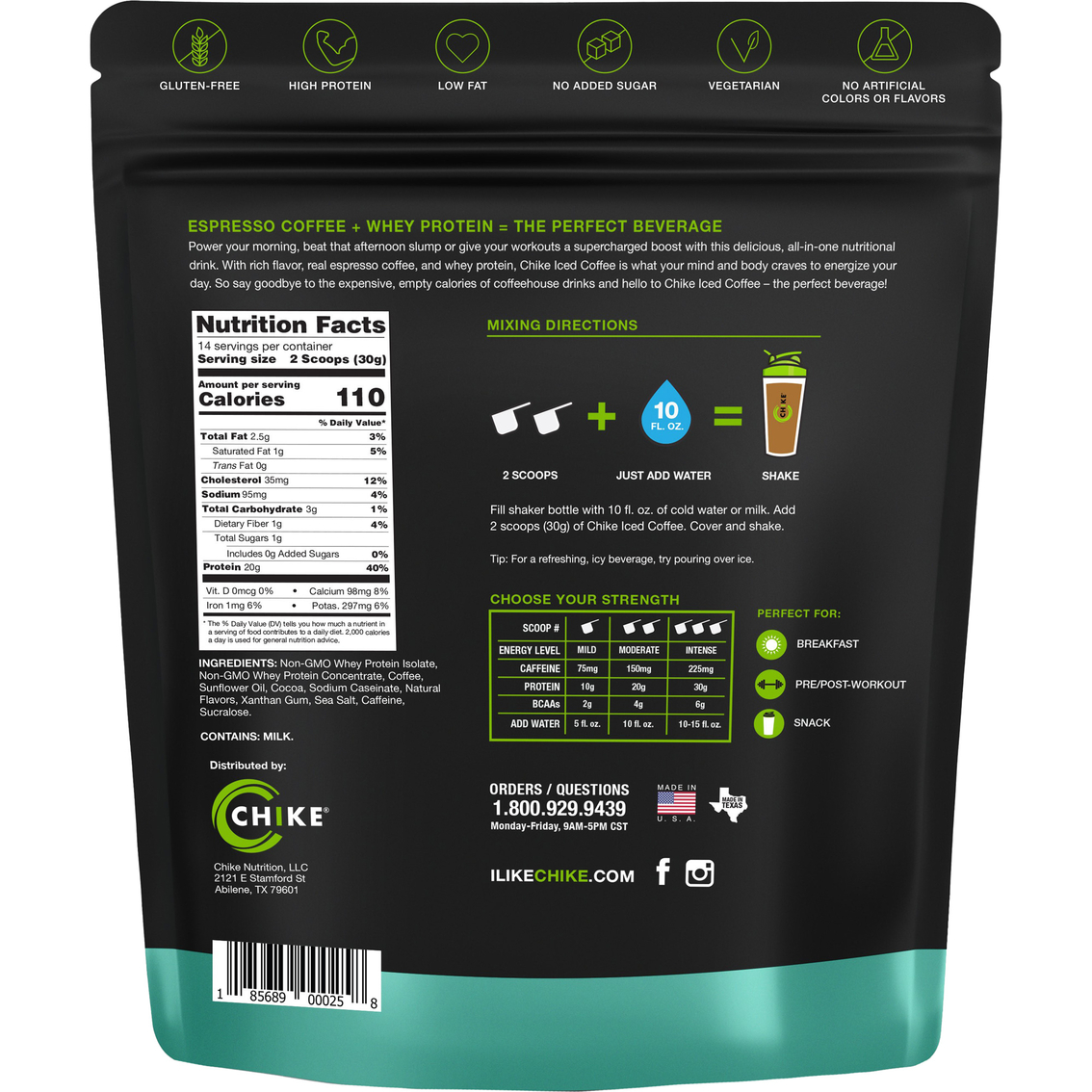 Chike High Protein Iced Coffee 14 Servings - Image 2 of 2