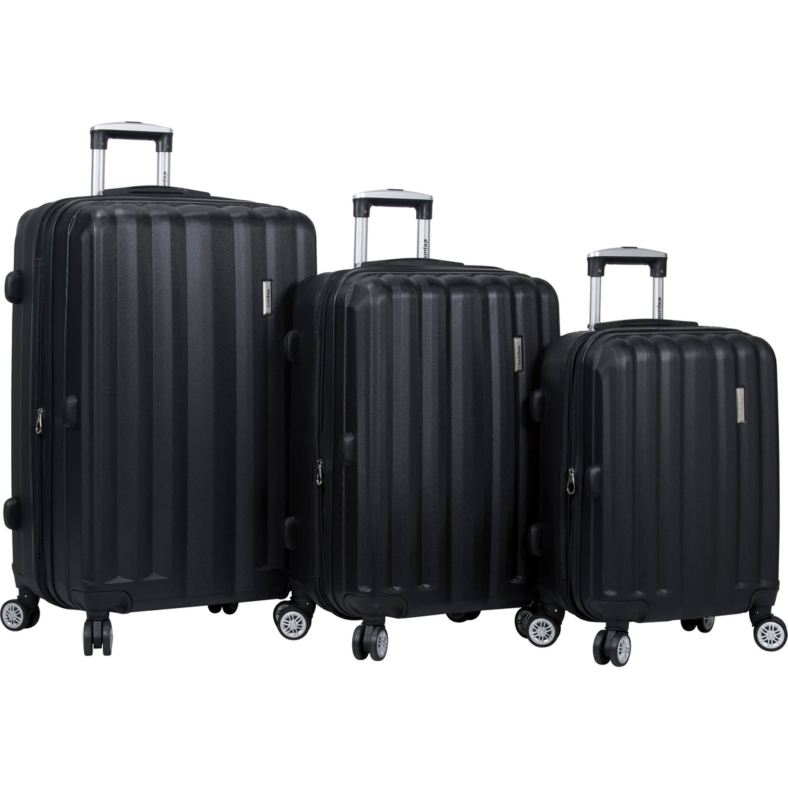 Dejuno Camden ABS Spinner Luggage 3 pc. Set