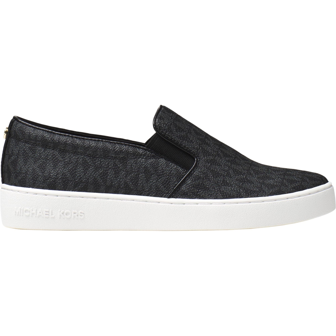 Michael Kors Keaton Canvas Slip On Shoes - Image 2 of 3