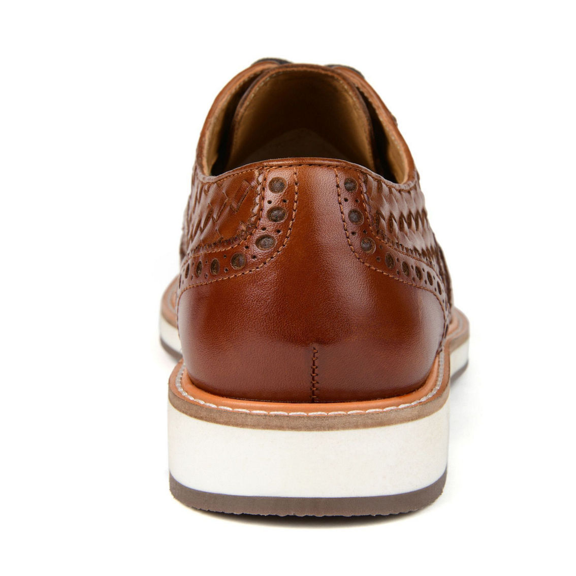 Thomas & Vine Radcliff Woven Wingtip Derby - Image 3 of 5