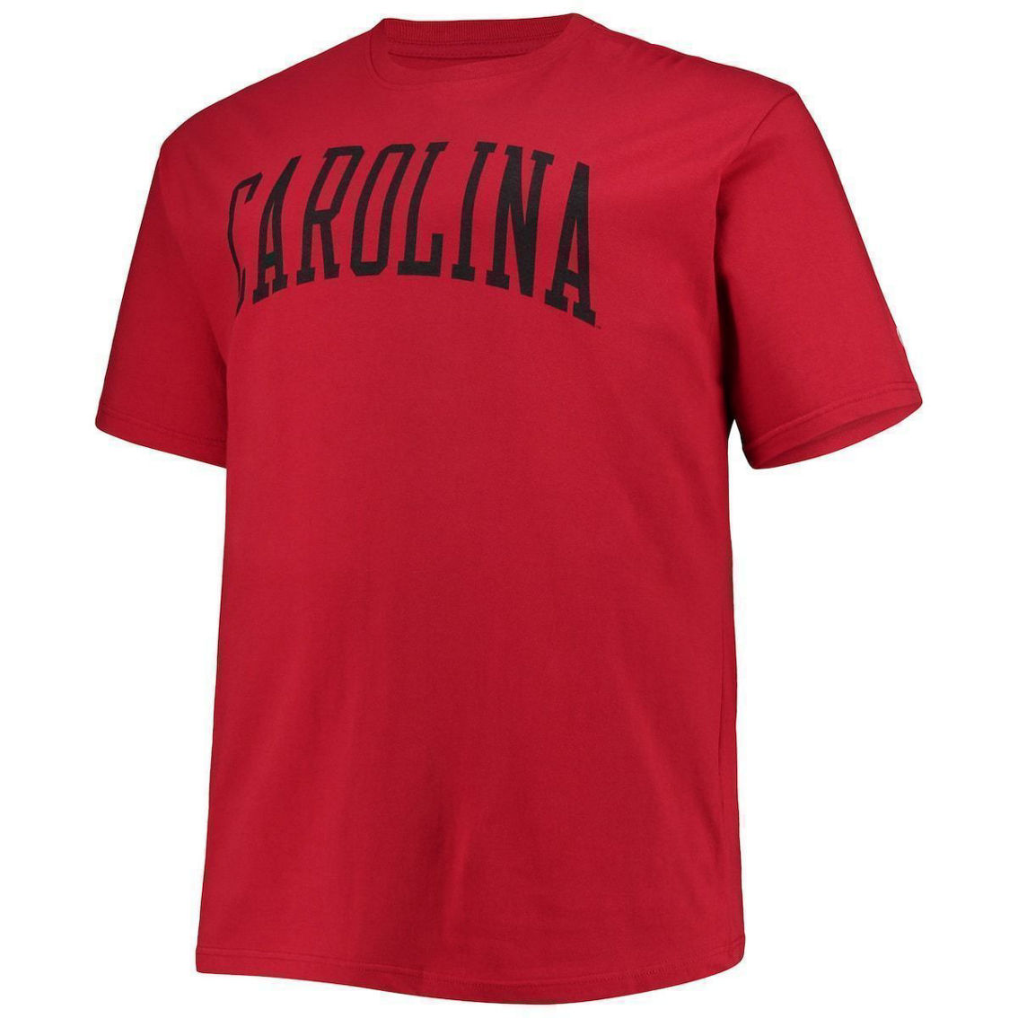 Champion Men's Garnet South Carolina Gamecocks Big & Tall Arch Team Logo T-Shirt - Image 3 of 4