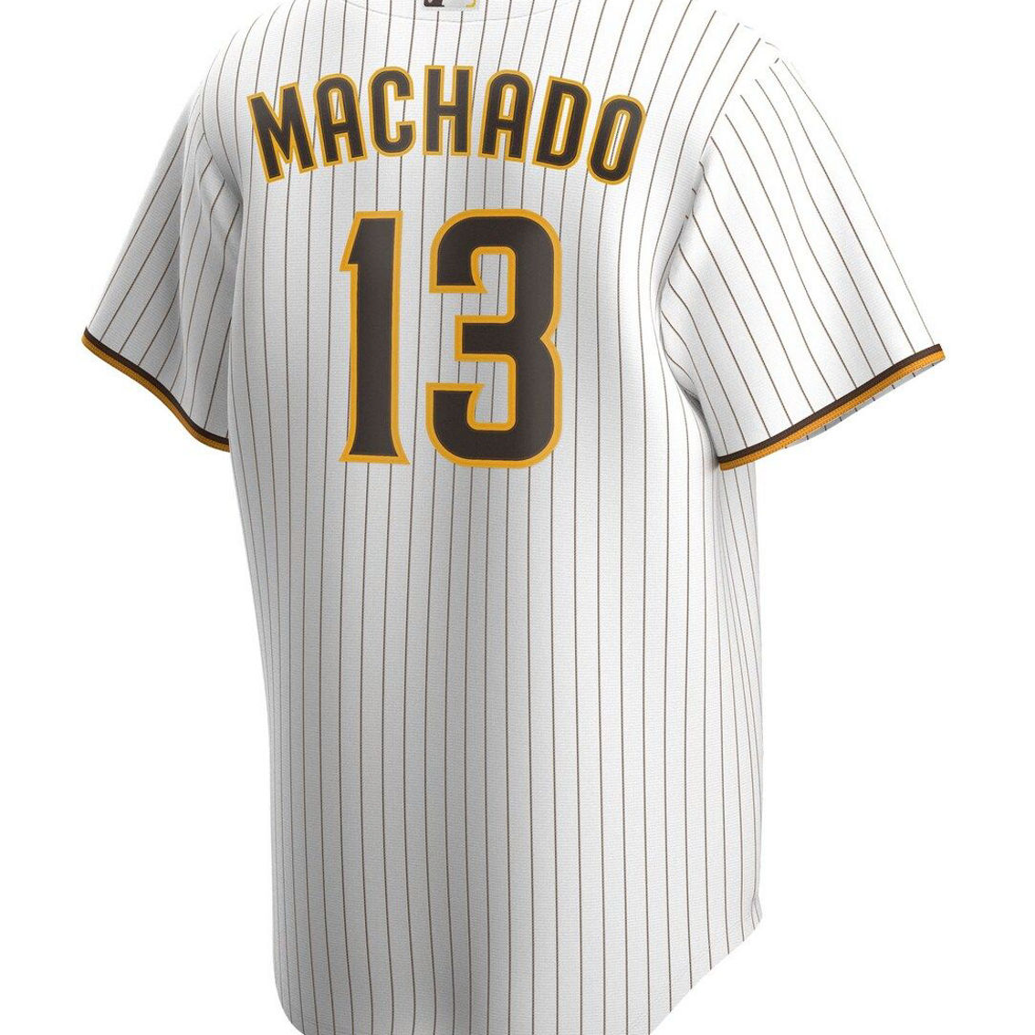 Nike Men's Manny Machado White San Diego Padres Alternate Replica Player Jersey - Image 4 of 4