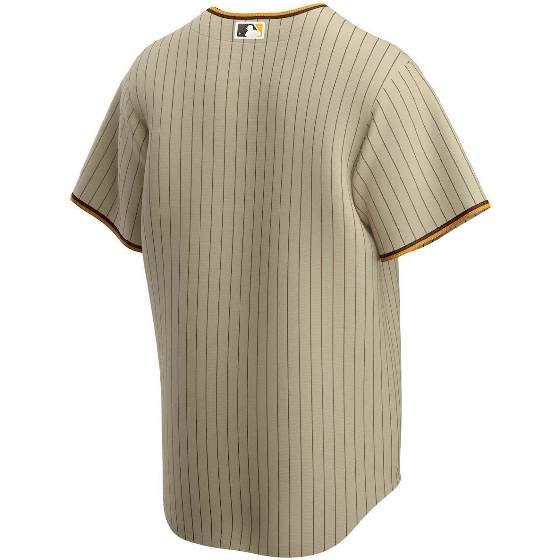 Nike Men's Tan San Diego Padres Alternate Replica Team Jersey - Image 4 of 4