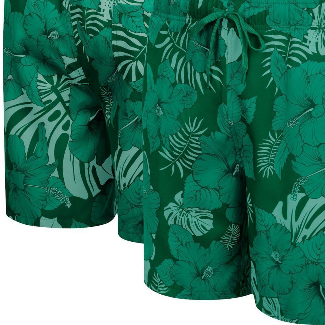 Colosseum Men's Green Michigan State Spartans The Dude Swim Shorts - Image 2 of 4