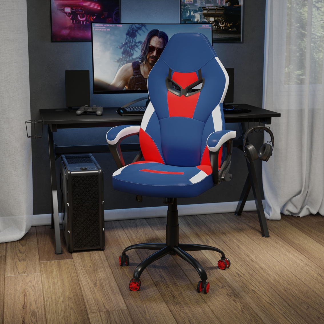 Flash Furniture Designer Swivel Gaming Office Chair