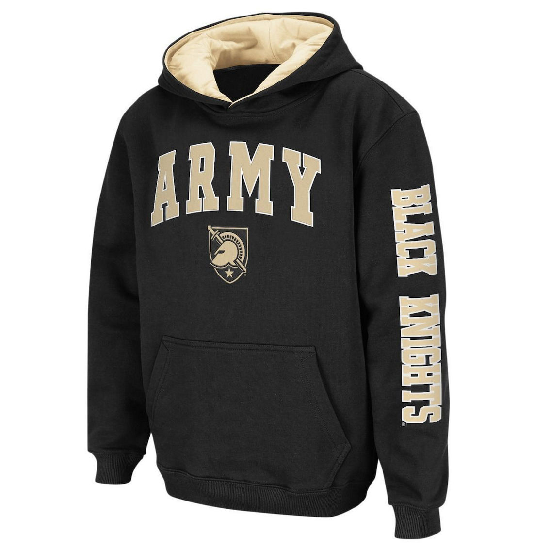 Colosseum Youth Black Army Black Knights 2-Hit Team Pullover Hoodie - Image 3 of 4