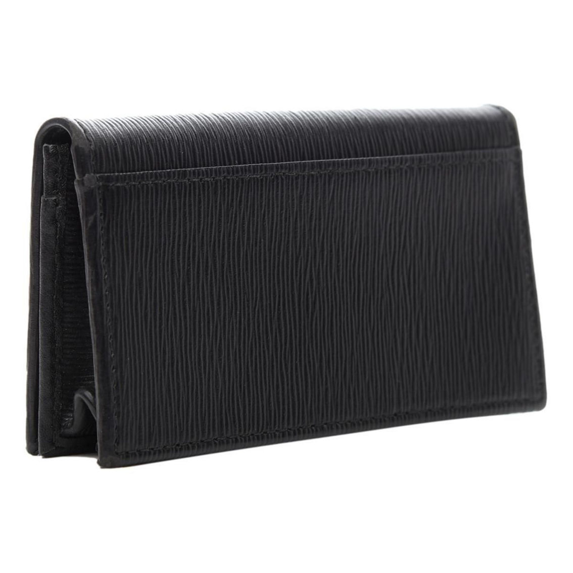 Prada Black Vitello Move Leather Card Case Wallet - Image 2 of 5