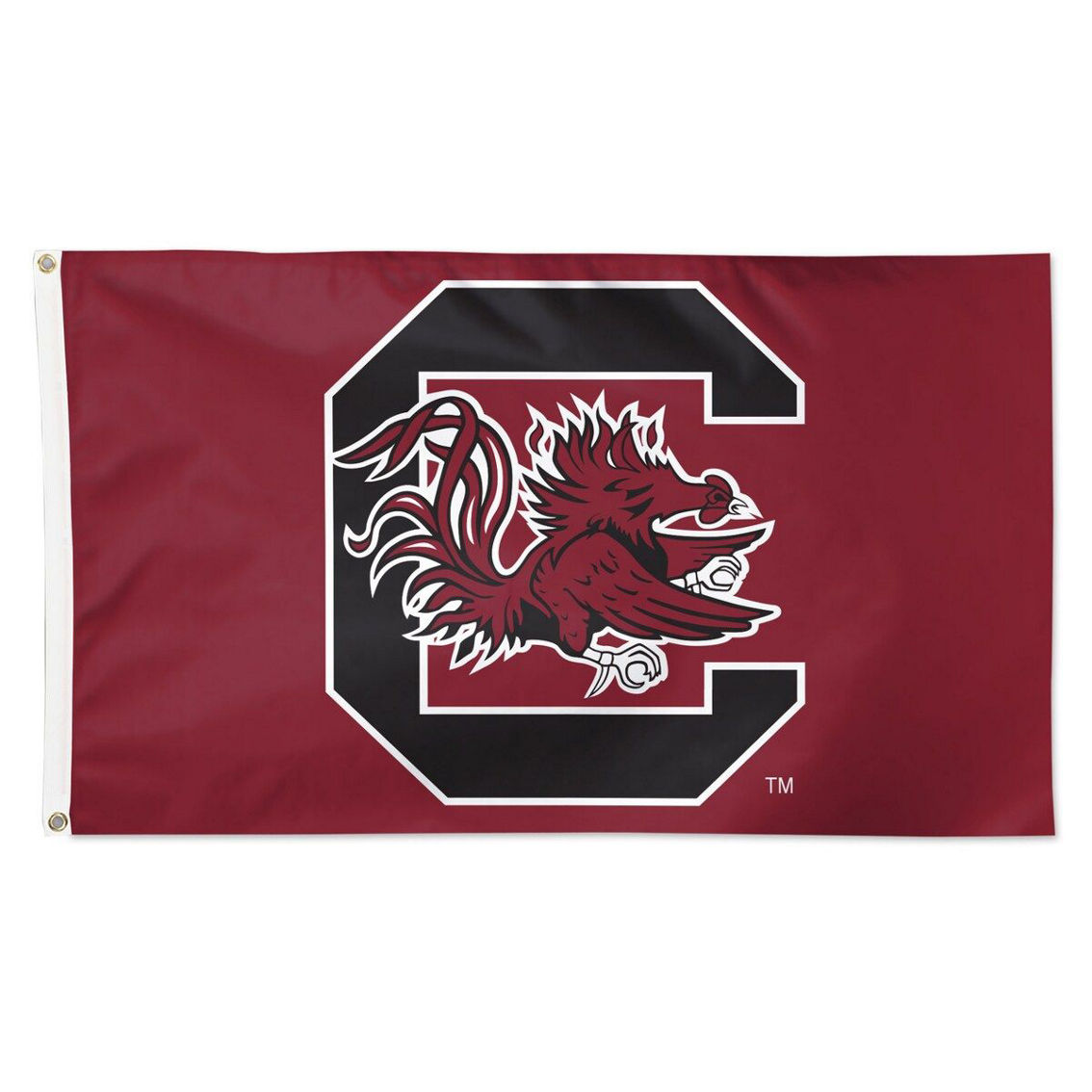 WinCraft South Carolina Gamecocks 3' x 5' Primary Logo Single-Sided Flag - Image 2 of 2