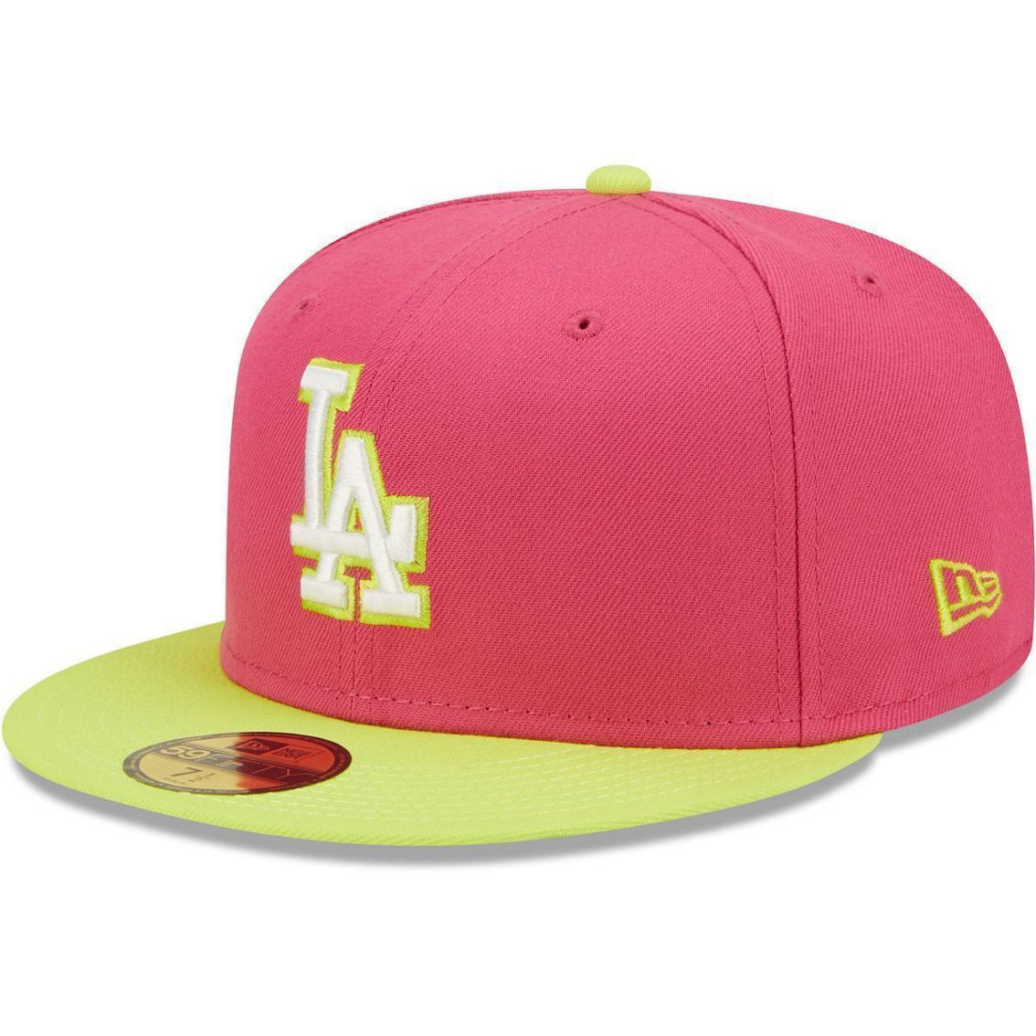 Men's New Era Pink Los Angeles Dodgers 2020 World Series Champions