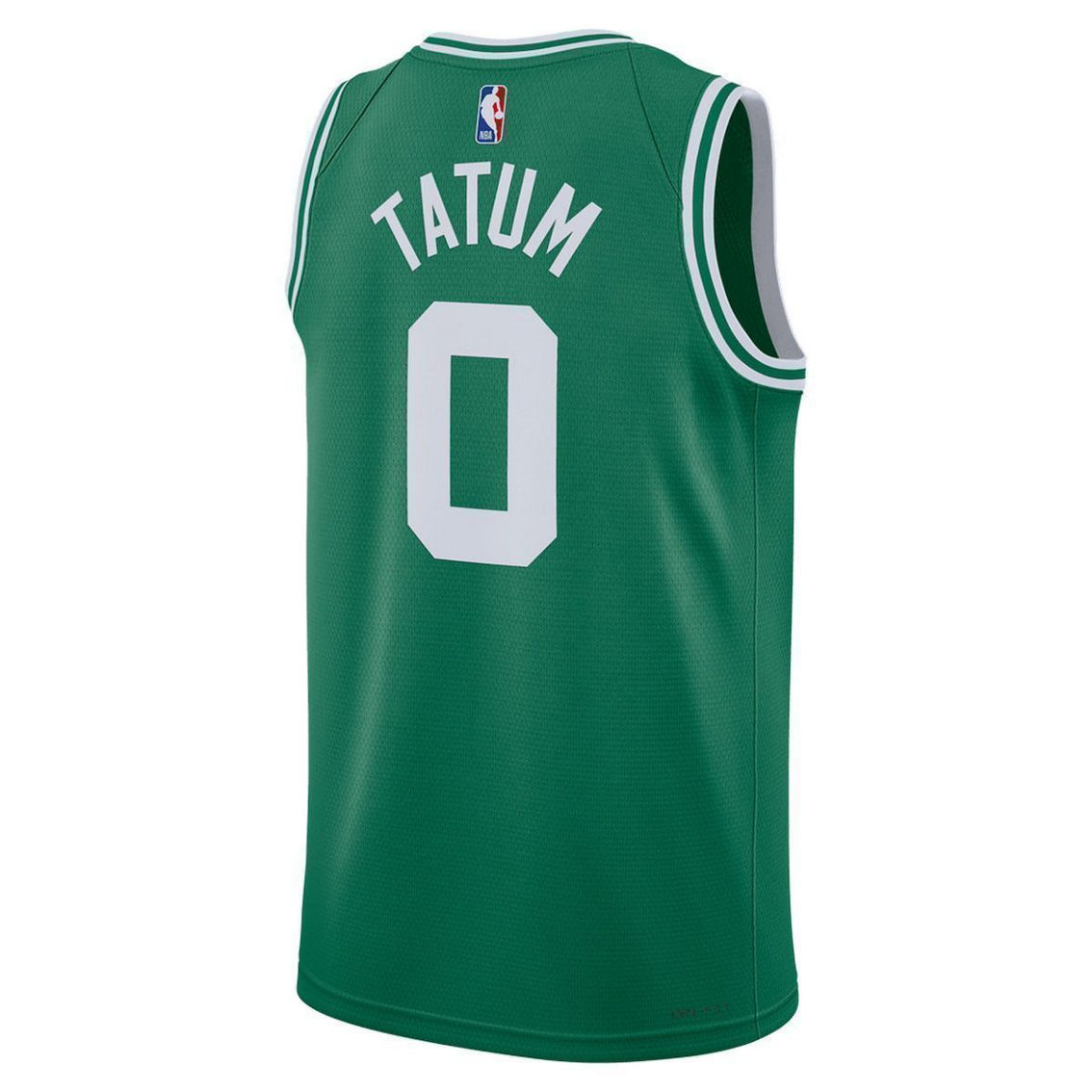 Nike Unisex Jayson Tatum Kelly Green Boston Celtics Swingman Jersey - Icon Edition - Image 4 of 4