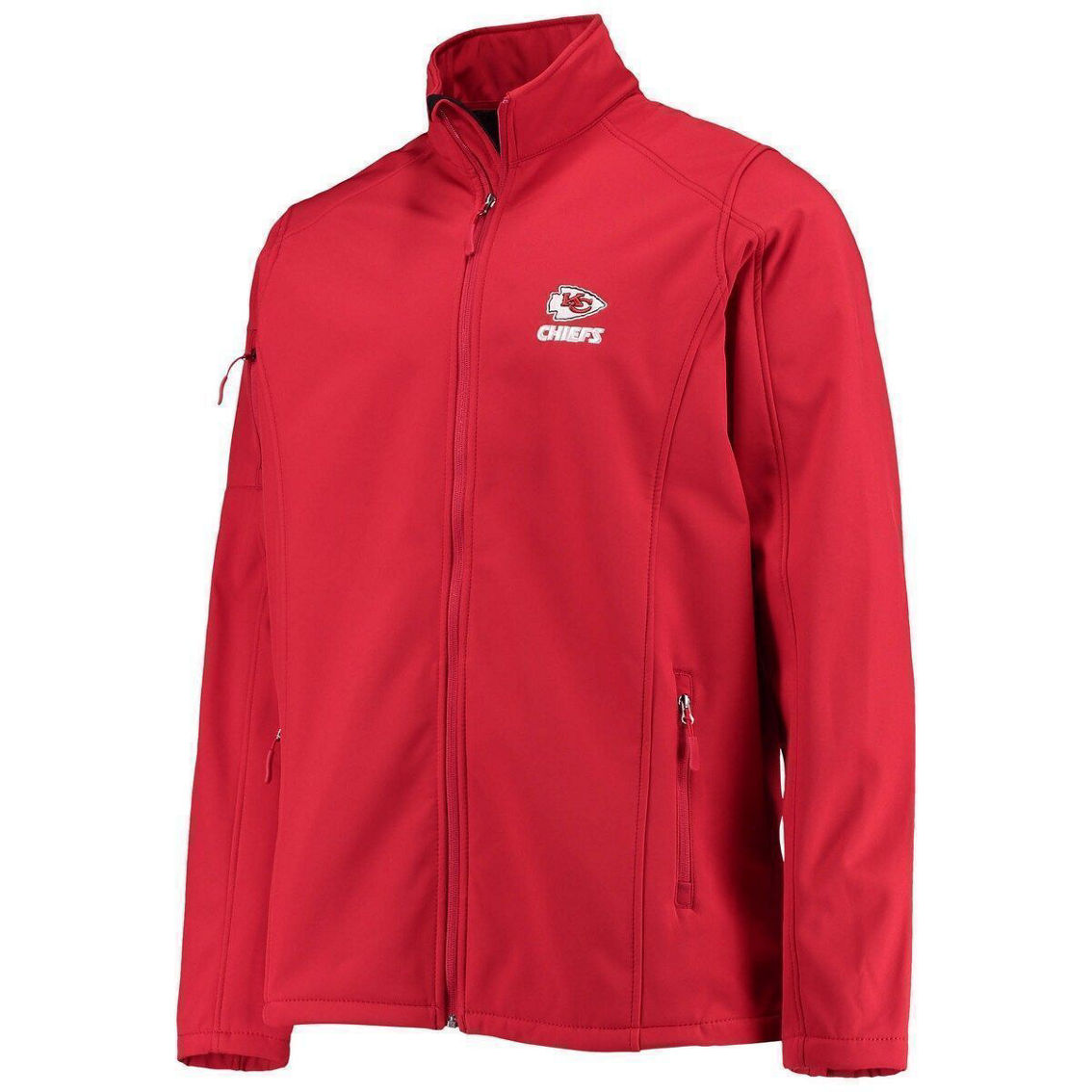 Dunbrooke Men's Red Kansas City Chiefs Big & Tall Sonoma Softshell Full-Zip Jacket - Image 3 of 4