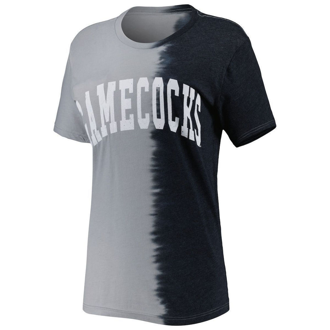 Gameday Couture Women's Black South Carolina Gamecocks Find Your Groove Split-Dye T-Shirt - Image 3 of 4