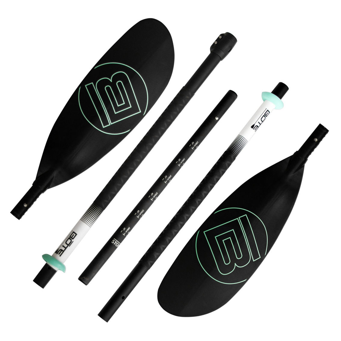 BOTE 5-Piece Adjustable Universal Kayak Paddle - Image 2 of 3