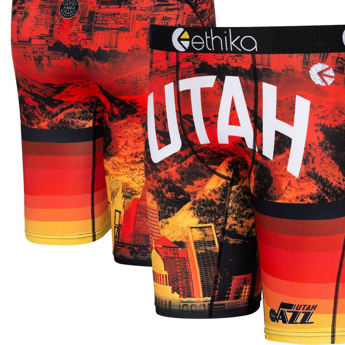 Ethika For Fanatics Men's Black/red Utah Jazz 2021/22 City Edition Boxer  Briefs, Fan Shop