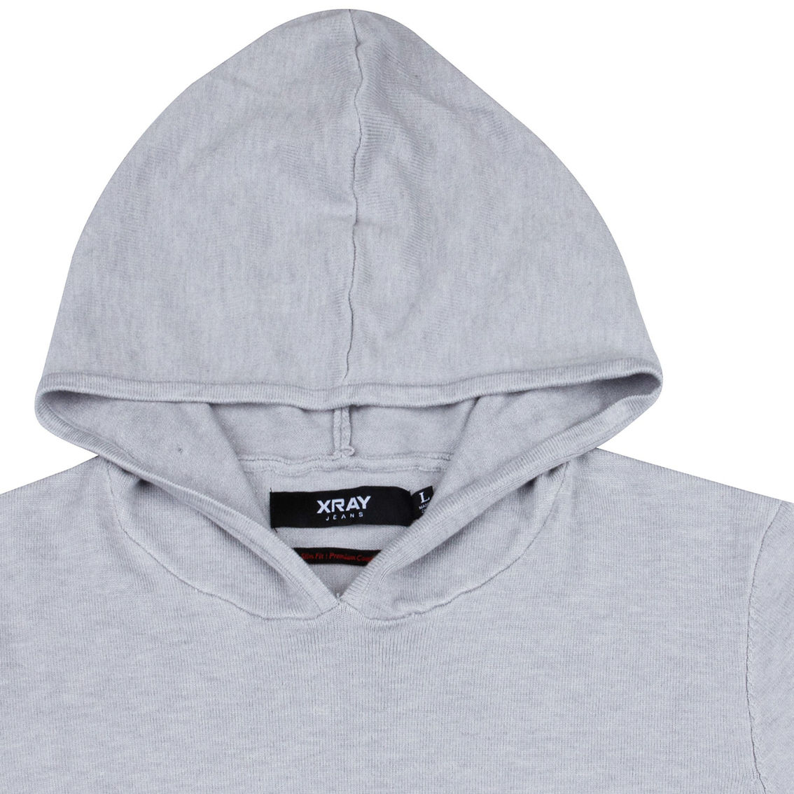 Men's Basic Hooded Sweater - Image 3 of 3